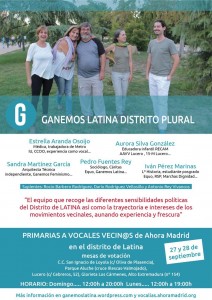 Lista Ganemos Latina Plural