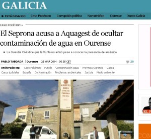 aguas contaminadas