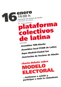 IV Encuentro Plataforma Colectivos Latina