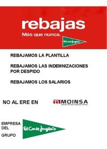 Contra el ERE de Móstoles Industrial
